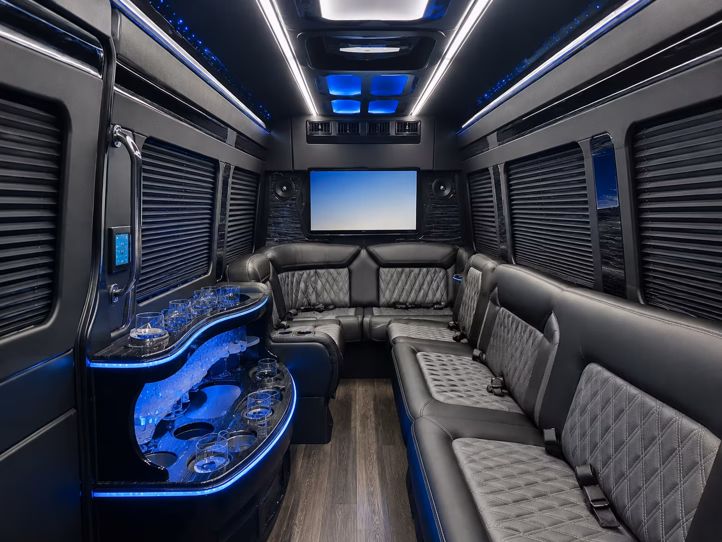bachelorette birthday and private group wine tour buses
