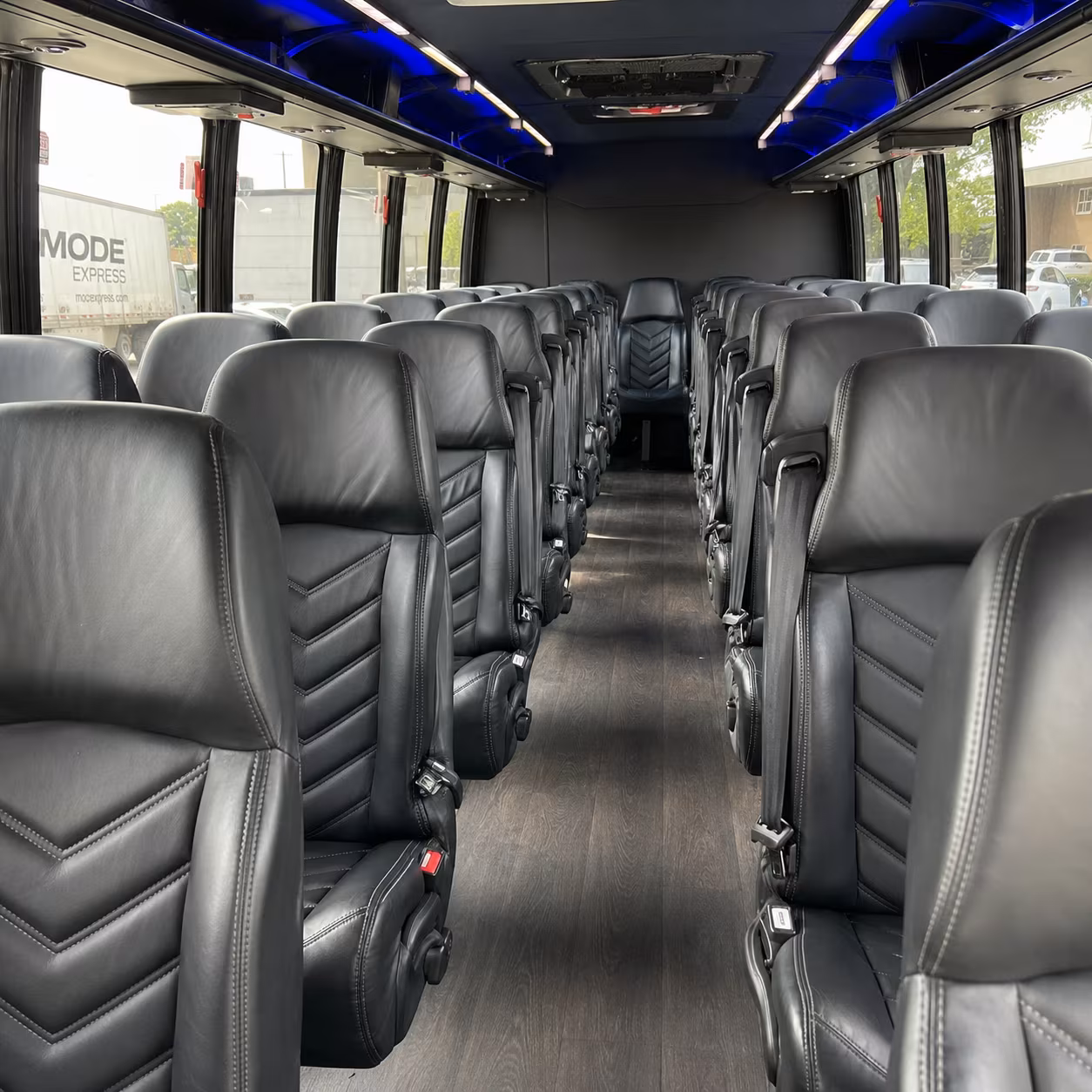 minibuses and charter buses for youth travel teams and local tournaments